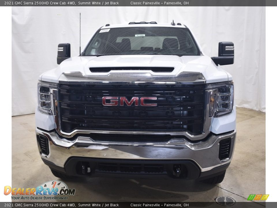 2021 GMC Sierra 2500HD Crew Cab 4WD Summit White / Jet Black Photo #4