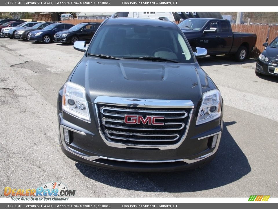 2017 GMC Terrain SLT AWD Graphite Gray Metallic / Jet Black Photo #2