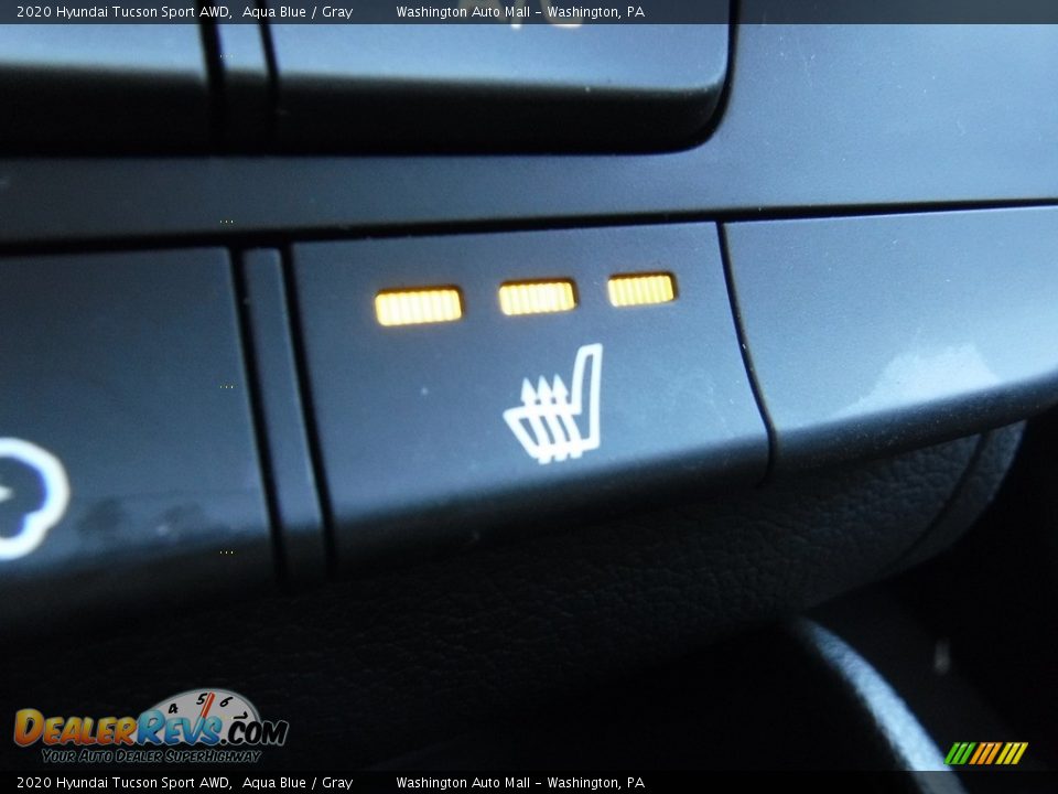 2020 Hyundai Tucson Sport AWD Aqua Blue / Gray Photo #17