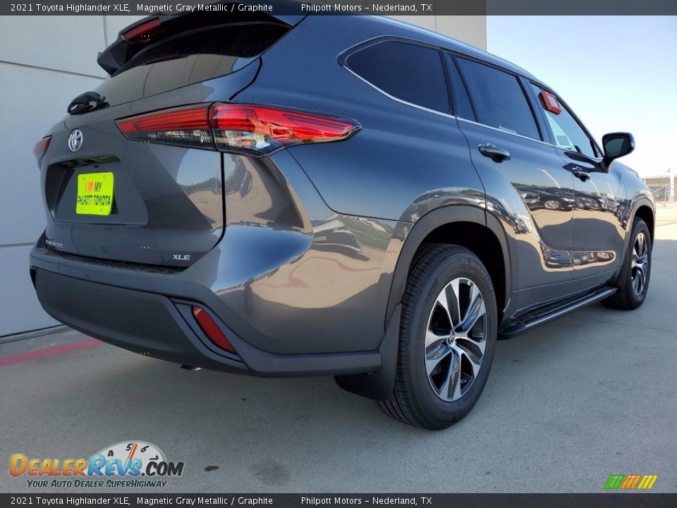 2021 Toyota Highlander XLE Magnetic Gray Metallic / Graphite Photo #3