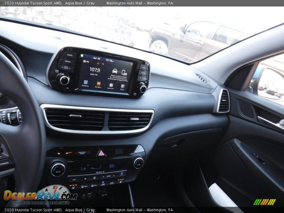 2020 Hyundai Tucson Sport AWD Aqua Blue / Gray Photo #18