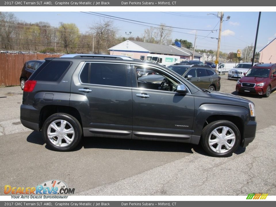 2017 GMC Terrain SLT AWD Graphite Gray Metallic / Jet Black Photo #4