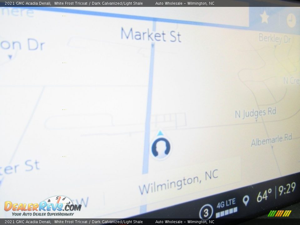 2021 GMC Acadia Denali White Frost Tricoat / Dark Galvanized/Light Shale Photo #16