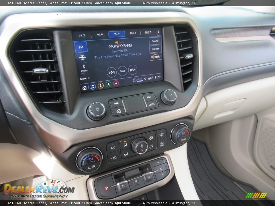 2021 GMC Acadia Denali White Frost Tricoat / Dark Galvanized/Light Shale Photo #17