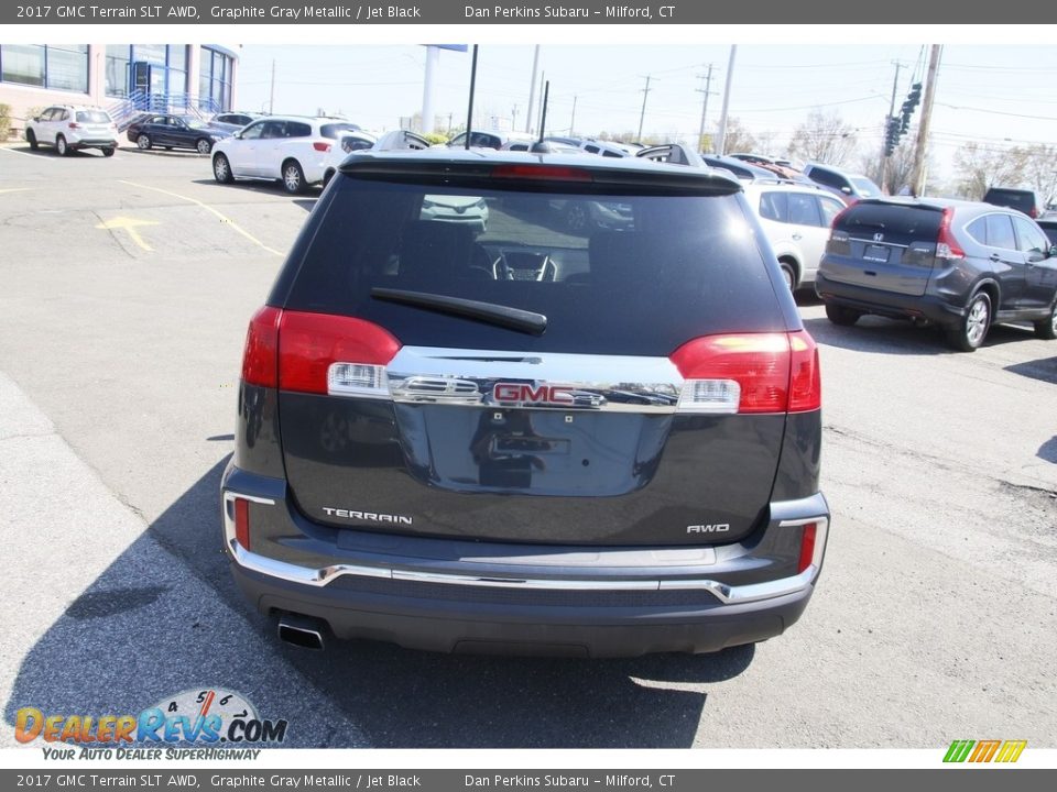 2017 GMC Terrain SLT AWD Graphite Gray Metallic / Jet Black Photo #6