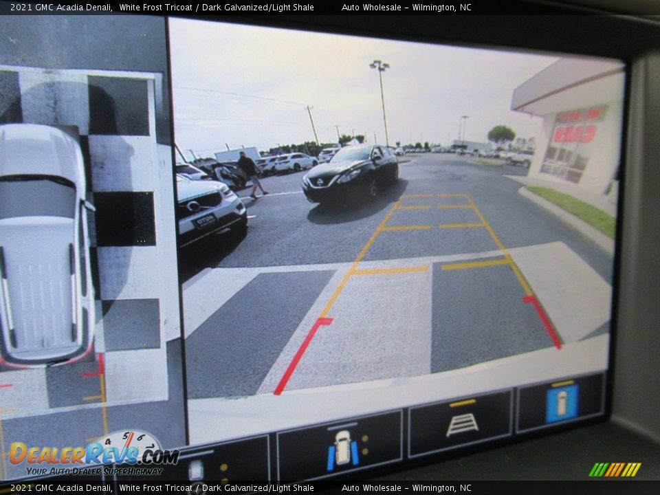 2021 GMC Acadia Denali White Frost Tricoat / Dark Galvanized/Light Shale Photo #18