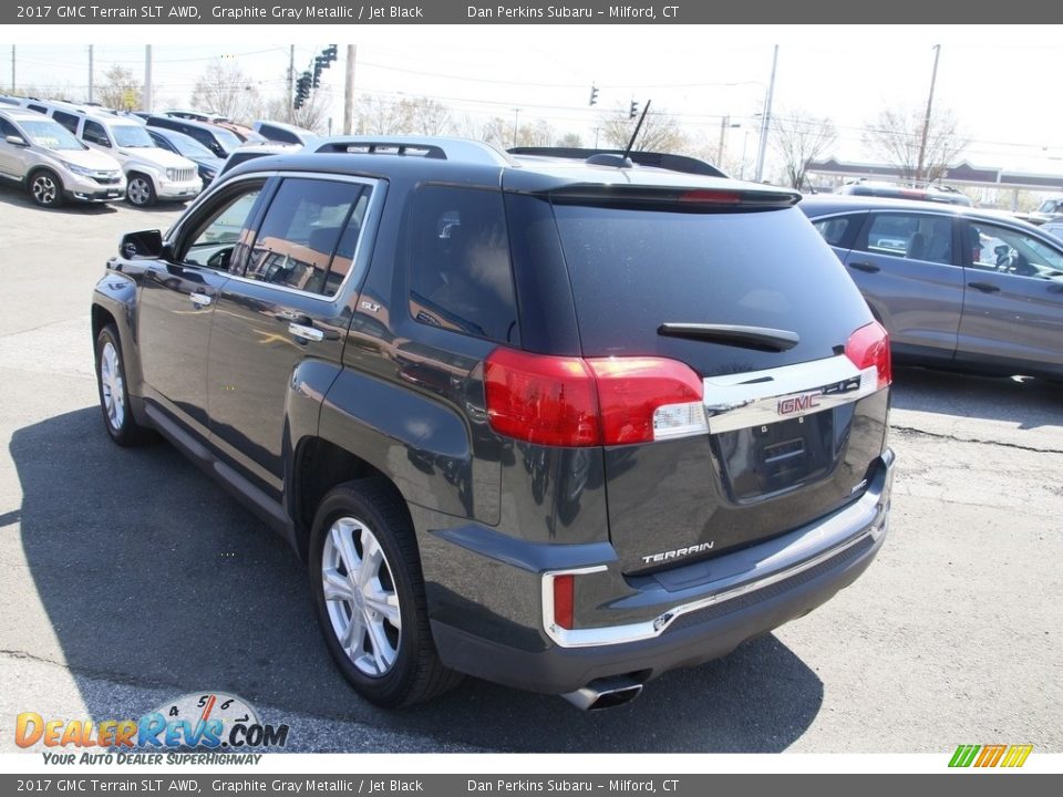 2017 GMC Terrain SLT AWD Graphite Gray Metallic / Jet Black Photo #7
