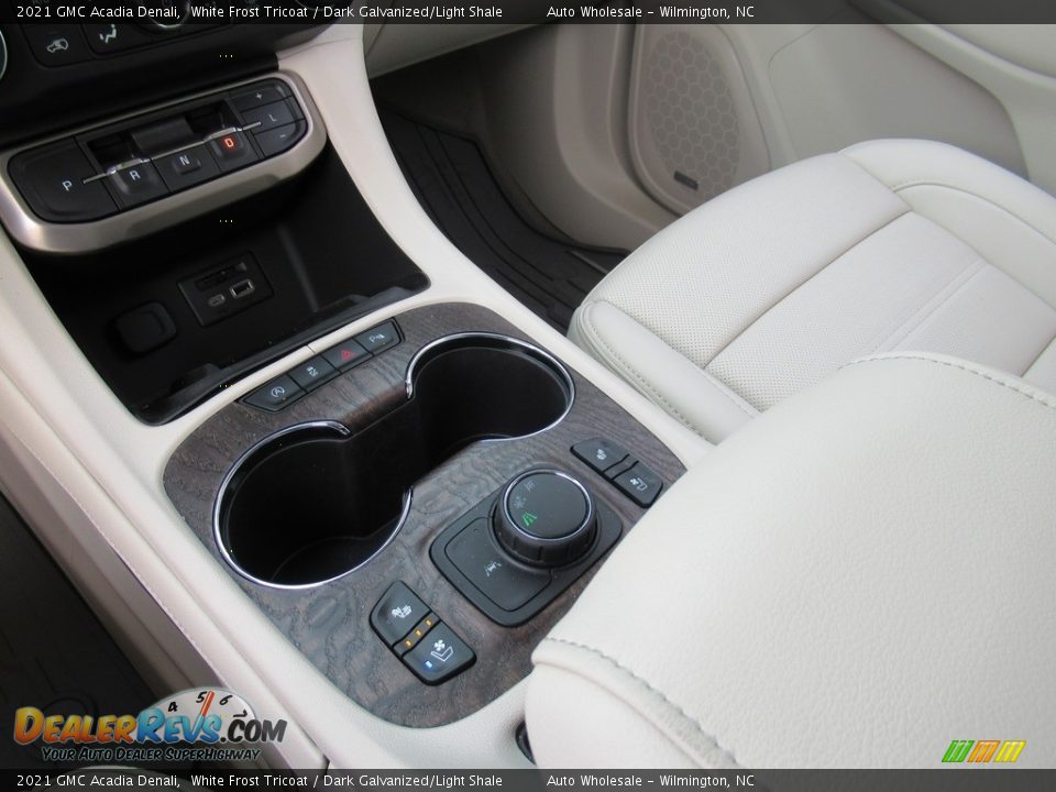 2021 GMC Acadia Denali White Frost Tricoat / Dark Galvanized/Light Shale Photo #19