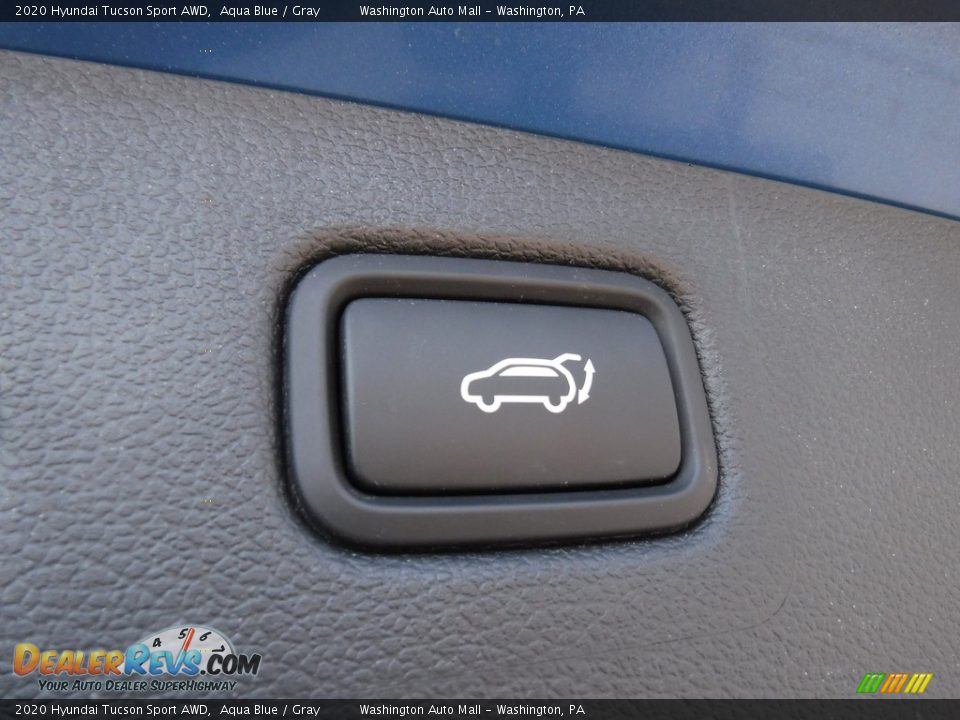 2020 Hyundai Tucson Sport AWD Aqua Blue / Gray Photo #26
