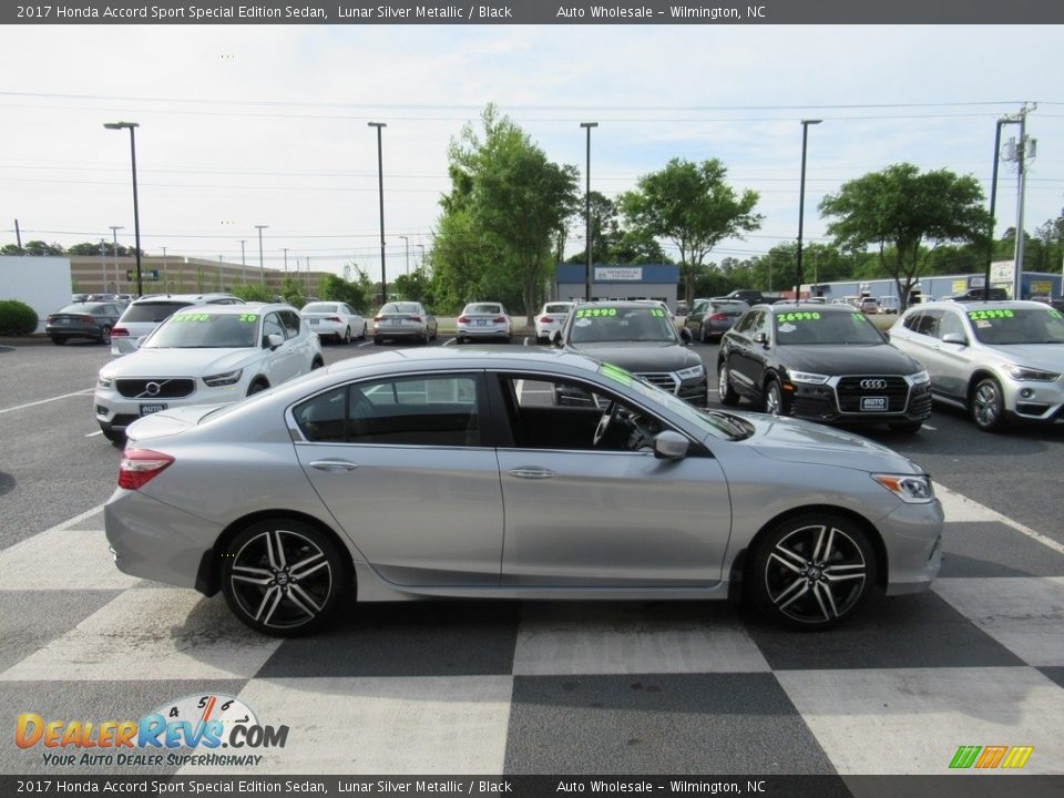 2017 Honda Accord Sport Special Edition Sedan Lunar Silver Metallic / Black Photo #3