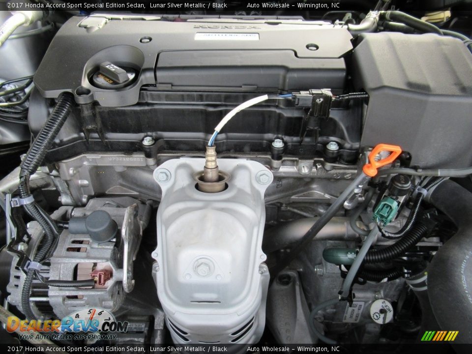 2017 Honda Accord Sport Special Edition Sedan Lunar Silver Metallic / Black Photo #6