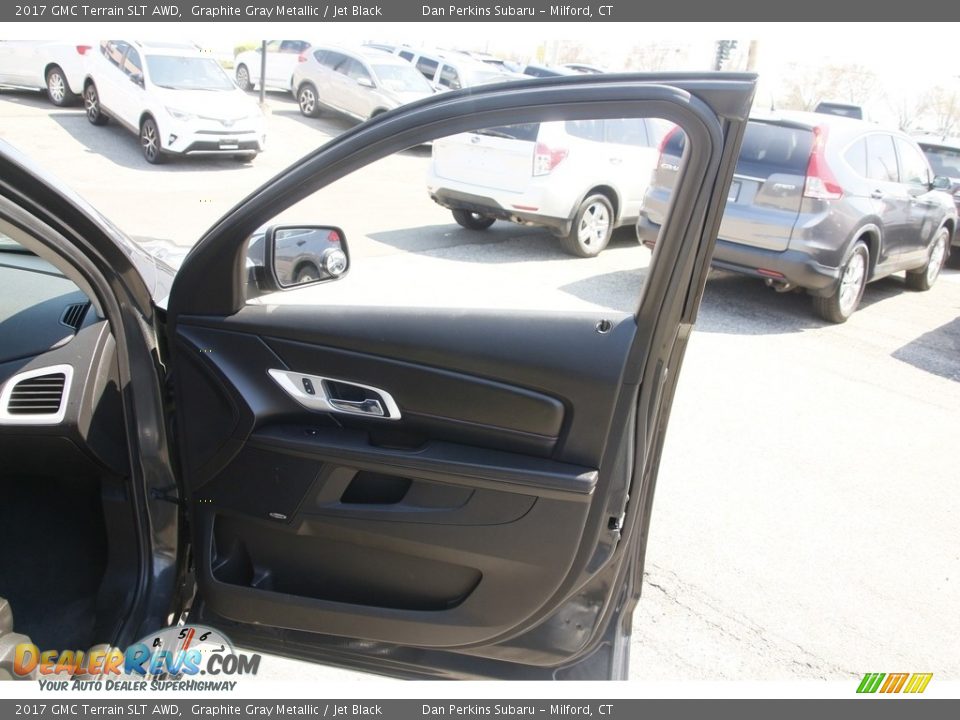 2017 GMC Terrain SLT AWD Graphite Gray Metallic / Jet Black Photo #16