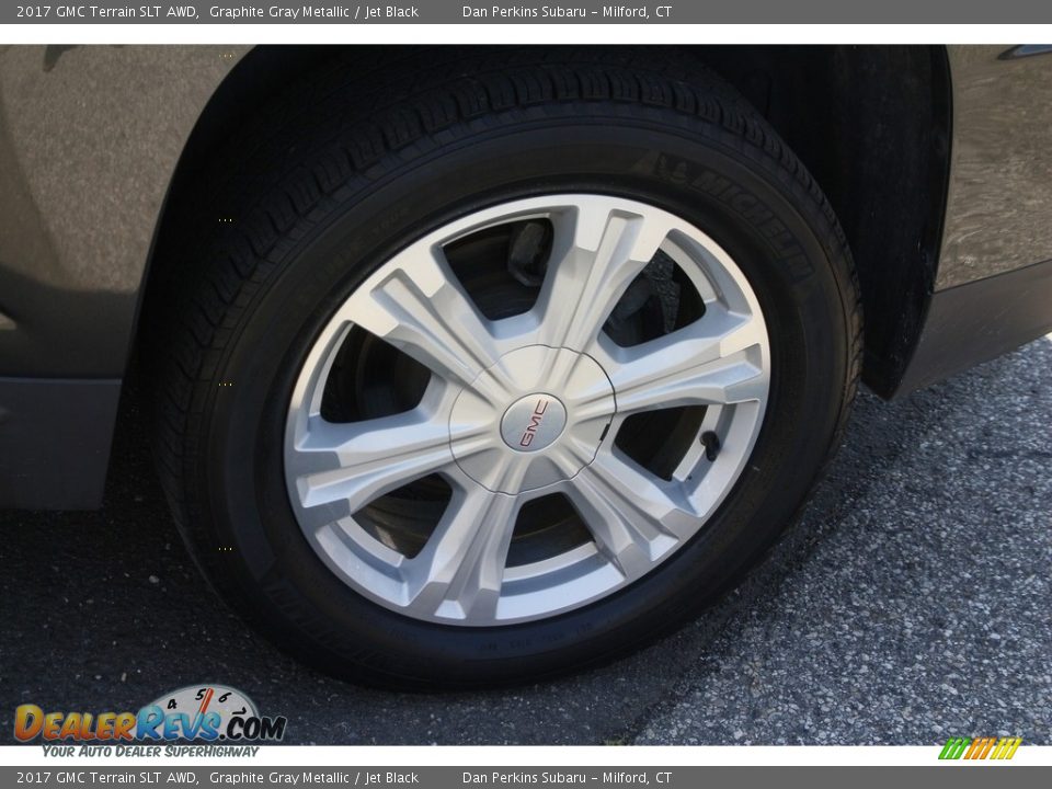 2017 GMC Terrain SLT AWD Graphite Gray Metallic / Jet Black Photo #24