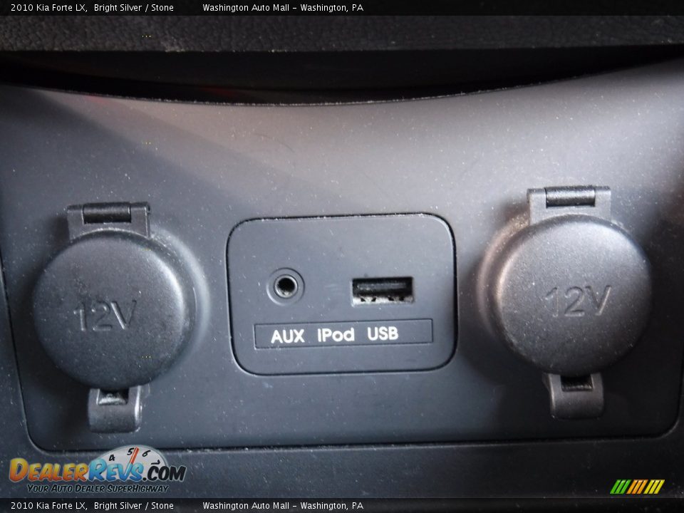 2010 Kia Forte LX Bright Silver / Stone Photo #16