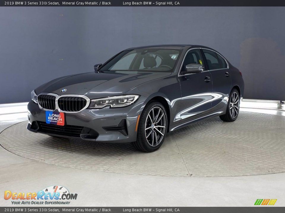 2019 BMW 3 Series 330i Sedan Mineral Gray Metallic / Black Photo #3