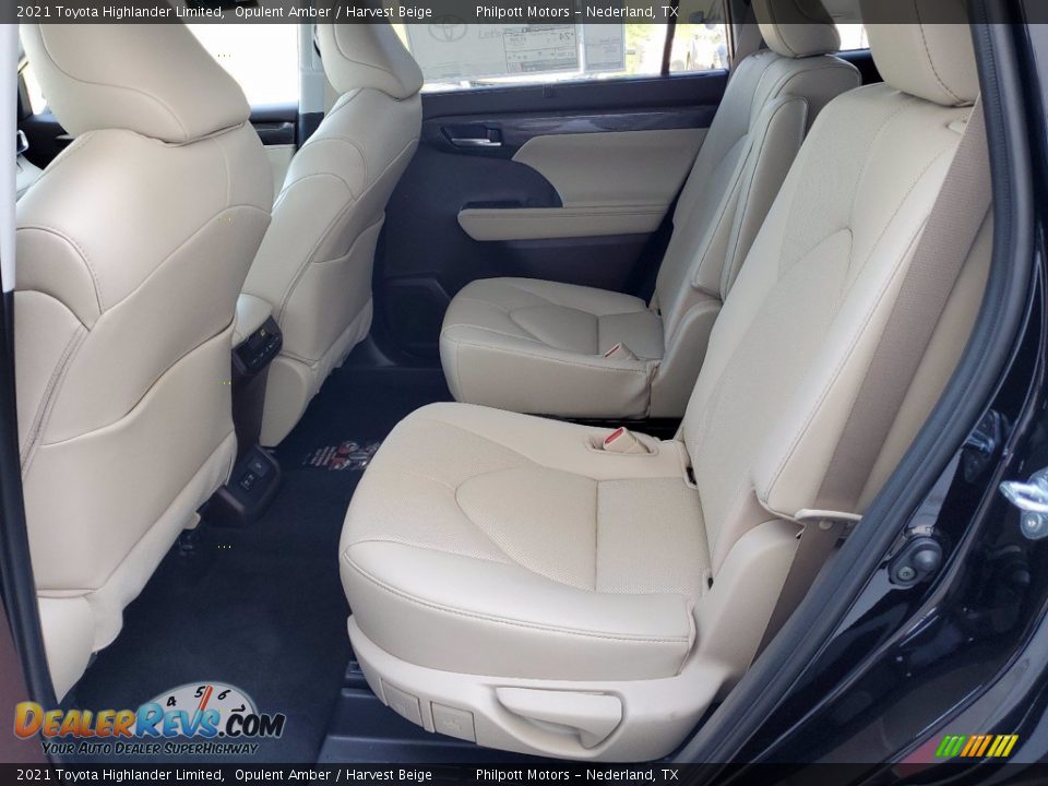 2021 Toyota Highlander Limited Opulent Amber / Harvest Beige Photo #6