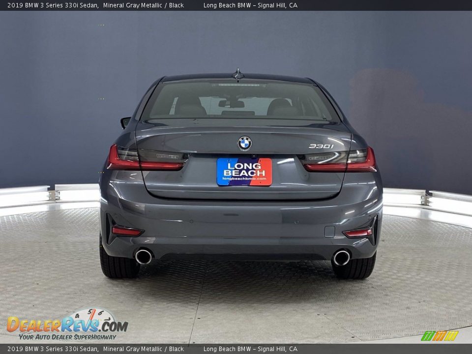 2019 BMW 3 Series 330i Sedan Mineral Gray Metallic / Black Photo #4