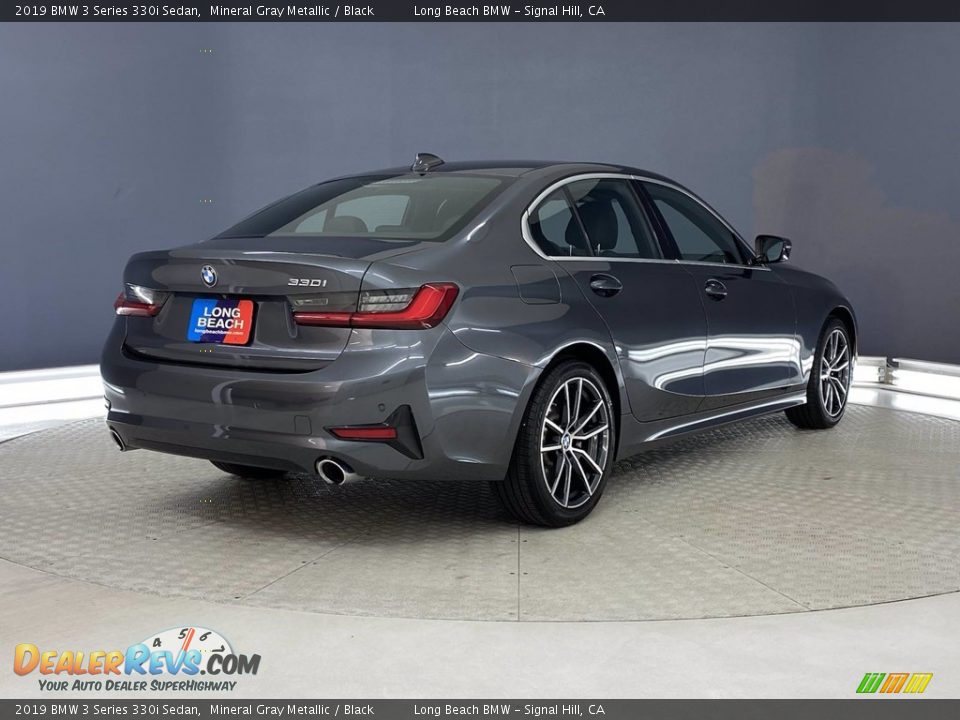 2019 BMW 3 Series 330i Sedan Mineral Gray Metallic / Black Photo #5