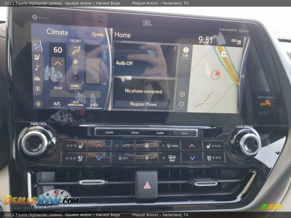2021 Toyota Highlander Limited Opulent Amber / Harvest Beige Photo #19