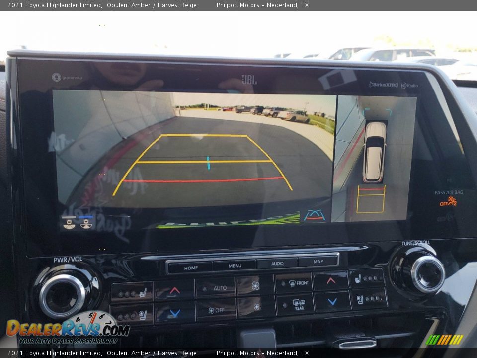 2021 Toyota Highlander Limited Opulent Amber / Harvest Beige Photo #20