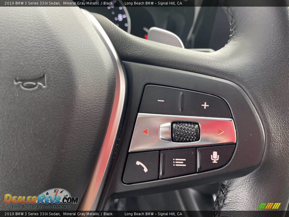 2019 BMW 3 Series 330i Sedan Steering Wheel Photo #20
