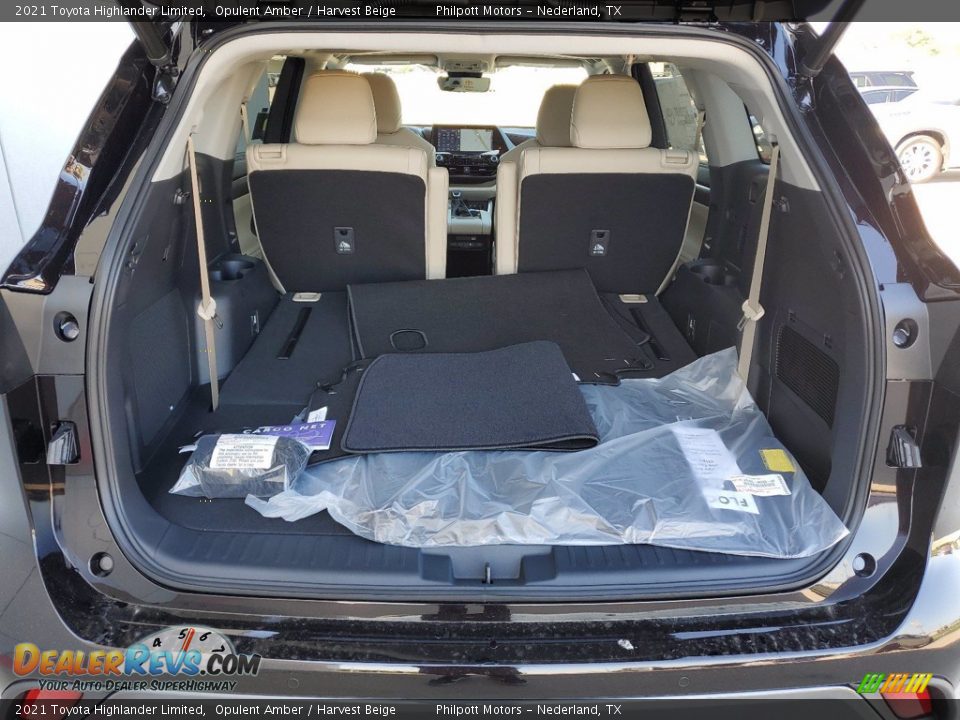 2021 Toyota Highlander Limited Opulent Amber / Harvest Beige Photo #23