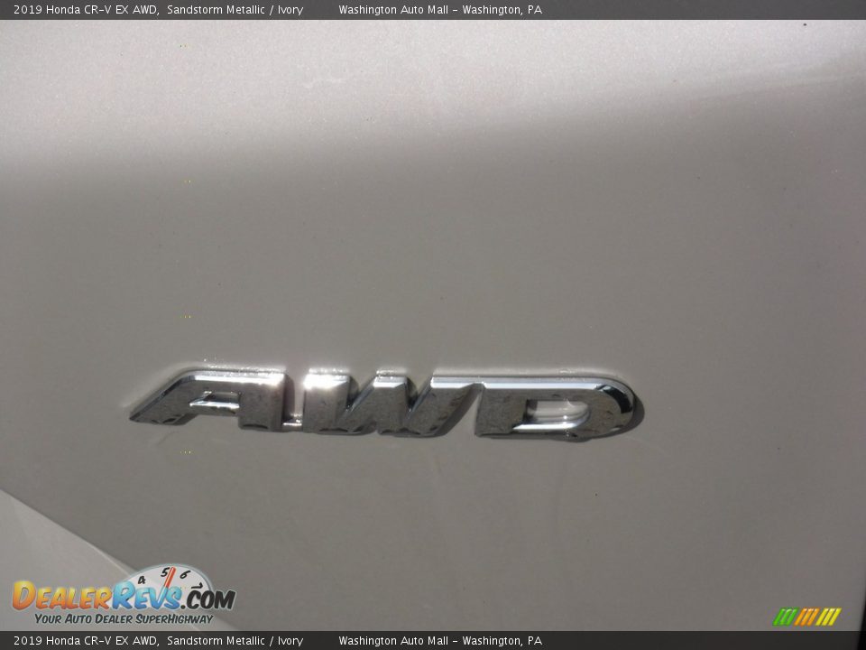 2019 Honda CR-V EX AWD Sandstorm Metallic / Ivory Photo #11