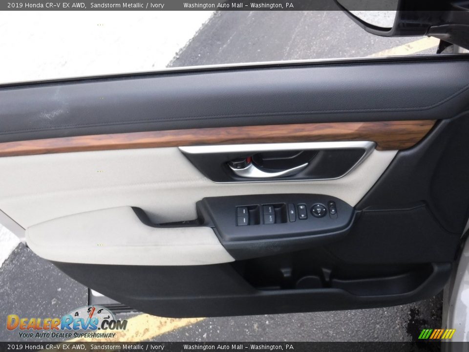 2019 Honda CR-V EX AWD Sandstorm Metallic / Ivory Photo #13