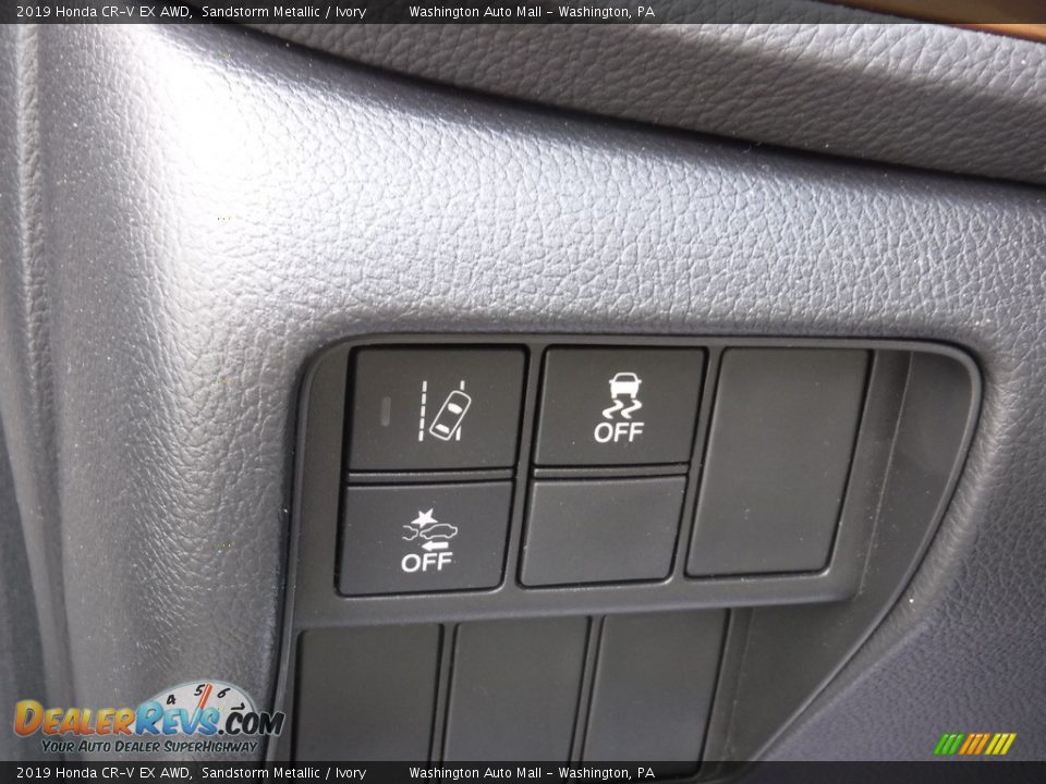 2019 Honda CR-V EX AWD Sandstorm Metallic / Ivory Photo #15