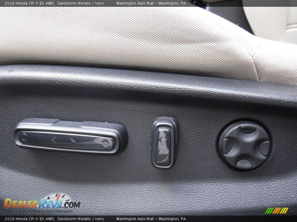 2019 Honda CR-V EX AWD Sandstorm Metallic / Ivory Photo #16