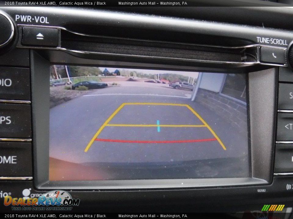 2018 Toyota RAV4 XLE AWD Galactic Aqua Mica / Black Photo #5