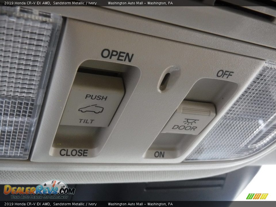 2019 Honda CR-V EX AWD Sandstorm Metallic / Ivory Photo #26