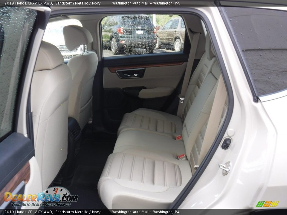 2019 Honda CR-V EX AWD Sandstorm Metallic / Ivory Photo #28
