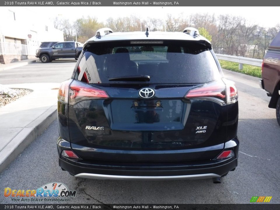 2018 Toyota RAV4 XLE AWD Galactic Aqua Mica / Black Photo #15