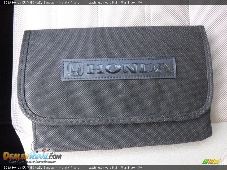 2019 Honda CR-V EX AWD Sandstorm Metallic / Ivory Photo #30