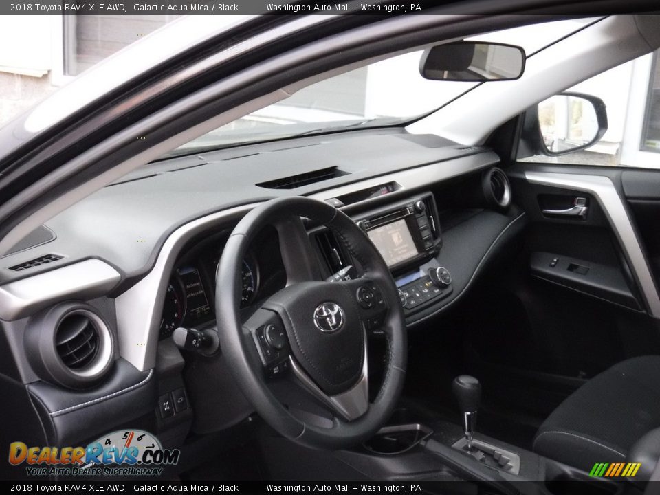 2018 Toyota RAV4 XLE AWD Galactic Aqua Mica / Black Photo #20
