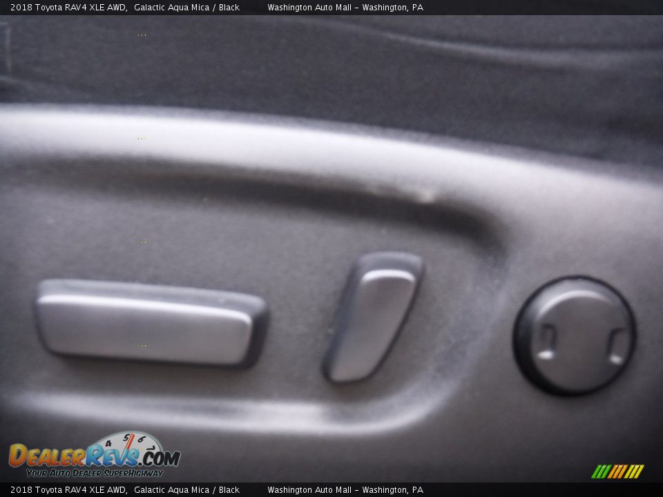 2018 Toyota RAV4 XLE AWD Galactic Aqua Mica / Black Photo #22
