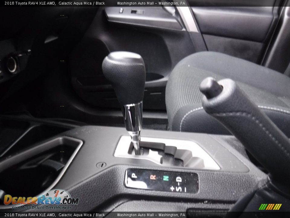 2018 Toyota RAV4 XLE AWD Galactic Aqua Mica / Black Photo #23