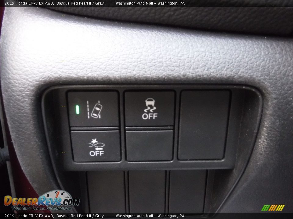 2019 Honda CR-V EX AWD Basque Red Pearl II / Gray Photo #15