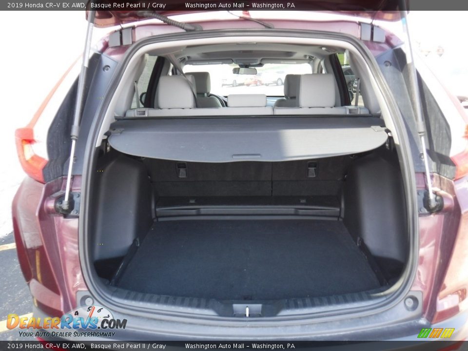 2019 Honda CR-V EX AWD Basque Red Pearl II / Gray Photo #26