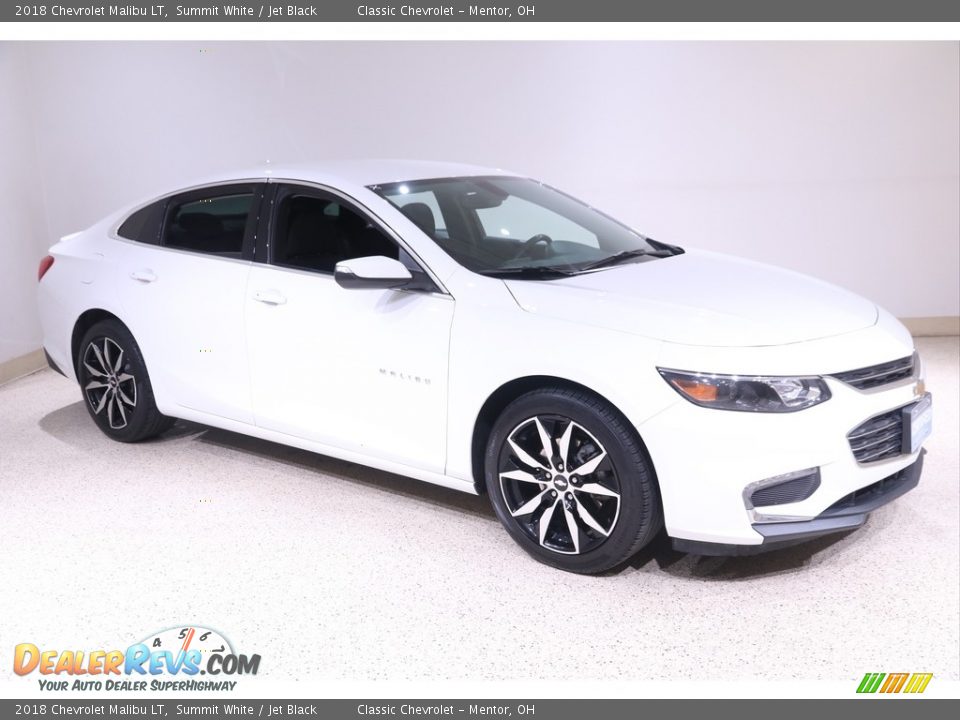 2018 Chevrolet Malibu LT Summit White / Jet Black Photo #1