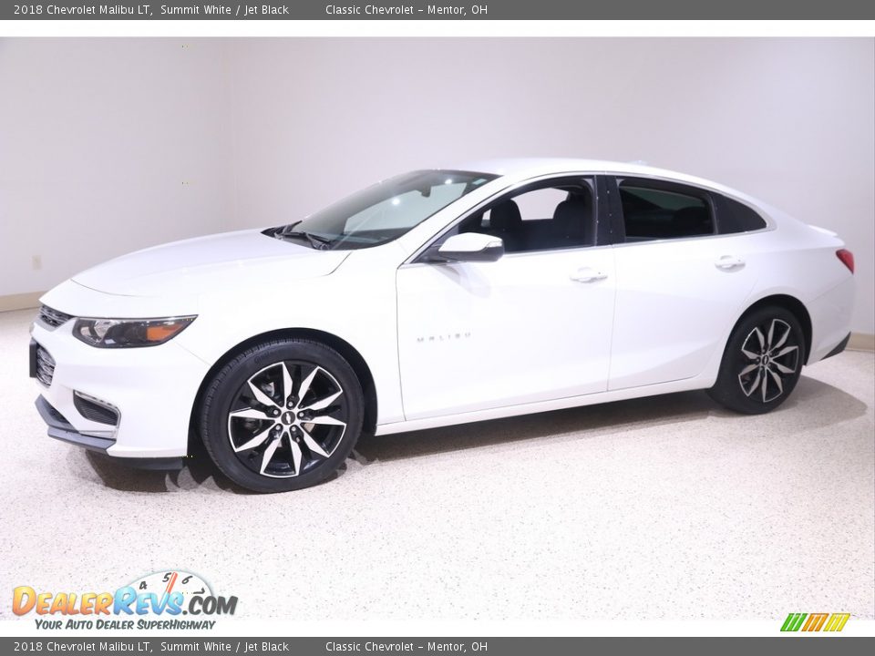 2018 Chevrolet Malibu LT Summit White / Jet Black Photo #3