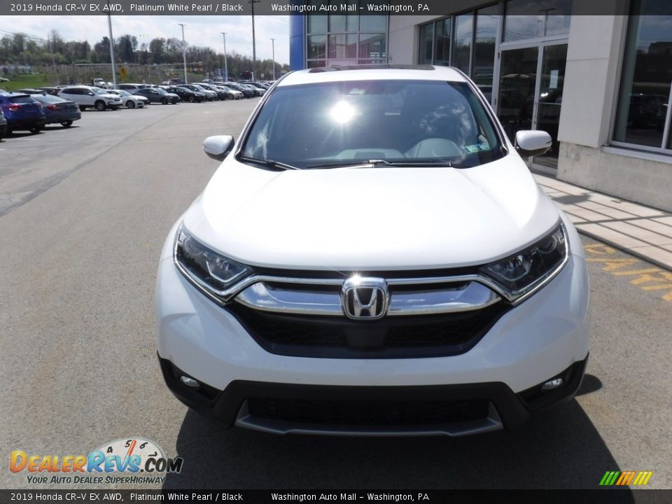 2019 Honda CR-V EX AWD Platinum White Pearl / Black Photo #5