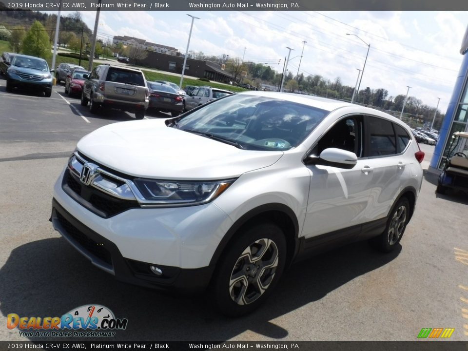 2019 Honda CR-V EX AWD Platinum White Pearl / Black Photo #6