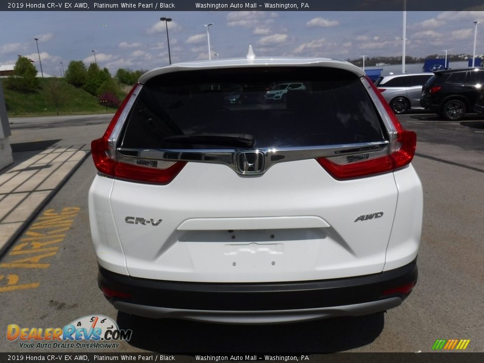 2019 Honda CR-V EX AWD Platinum White Pearl / Black Photo #9