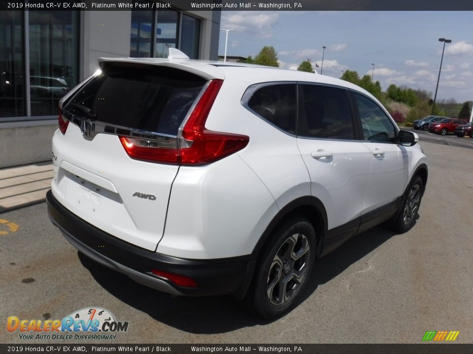 2019 Honda CR-V EX AWD Platinum White Pearl / Black Photo #10