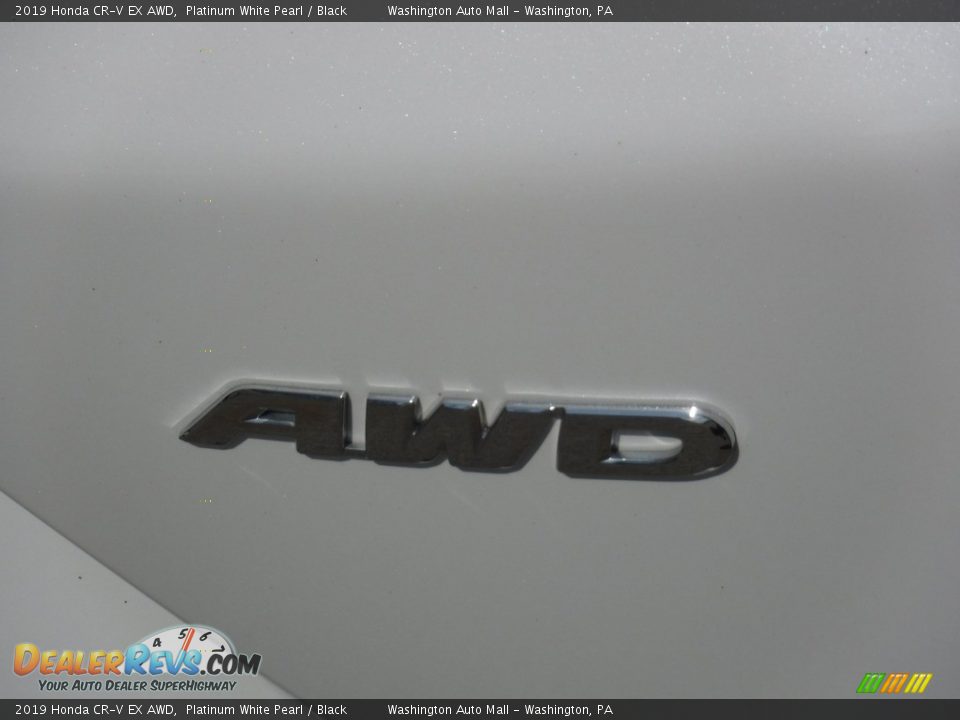2019 Honda CR-V EX AWD Platinum White Pearl / Black Photo #11