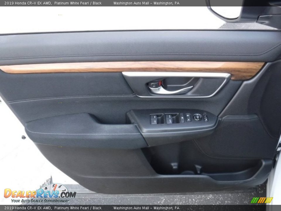 2019 Honda CR-V EX AWD Platinum White Pearl / Black Photo #13