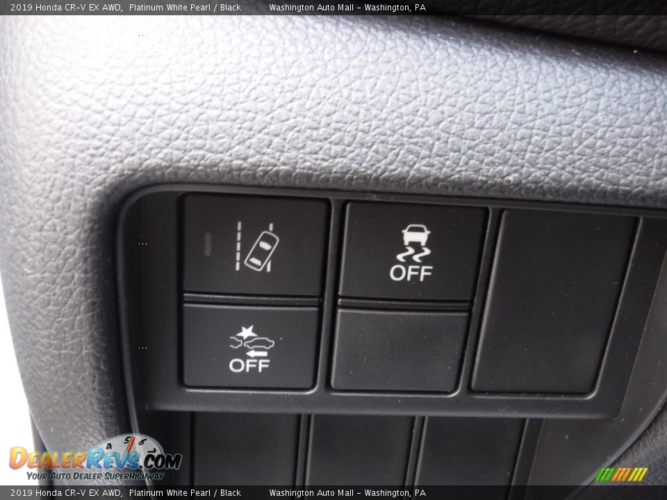 2019 Honda CR-V EX AWD Platinum White Pearl / Black Photo #15