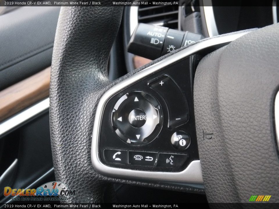 2019 Honda CR-V EX AWD Platinum White Pearl / Black Photo #22